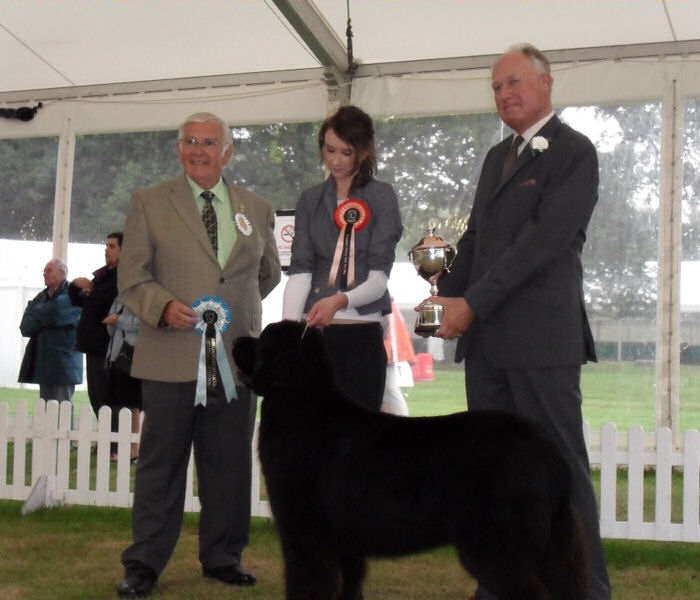 Barney getting his awards